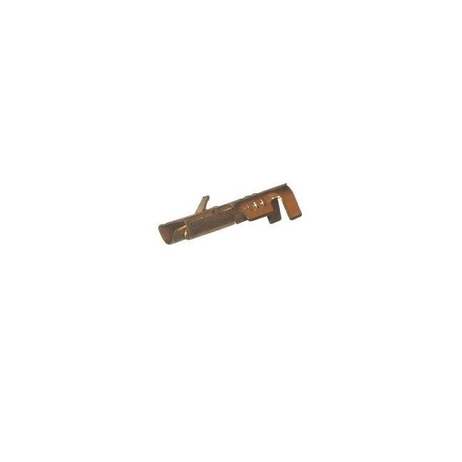 Papuci electric mamă 6,4x0,8mm detaliu manșon conector lamelar cablu 1-2mm²