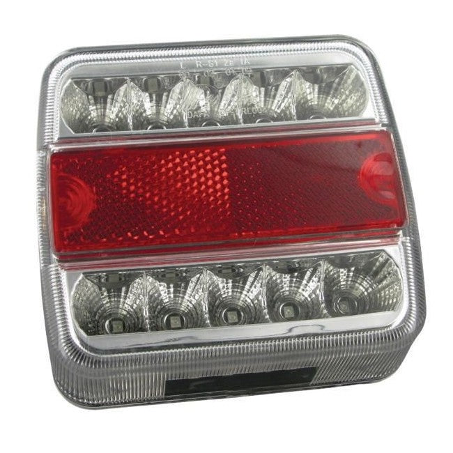 Lampă spate LED pătrată profesională pentru utilaje agricole