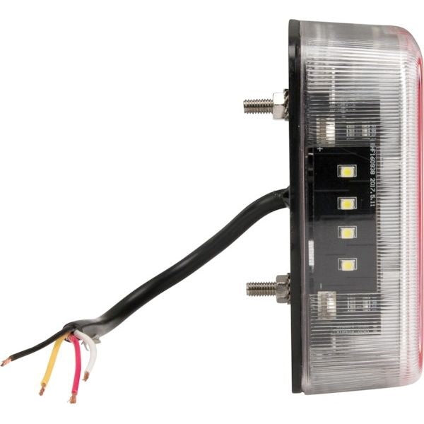 Lampă spate LED pătrată cu design subțire montată pe remorcă