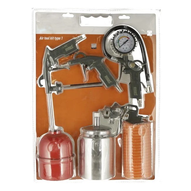 Set scule pneumatice TIP1 compresor kit complet profesional ateliere