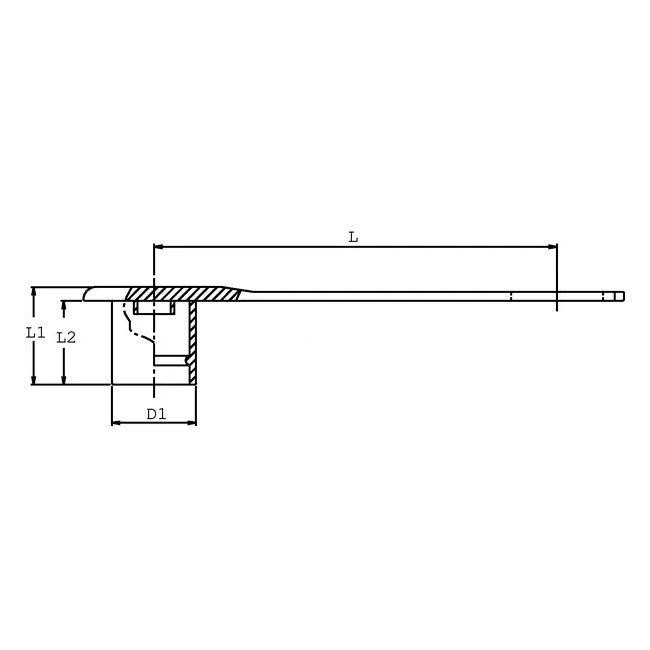 Capac protecție cuplă rapidă hidraulică tip tată detaliu filet PVC polipropilena