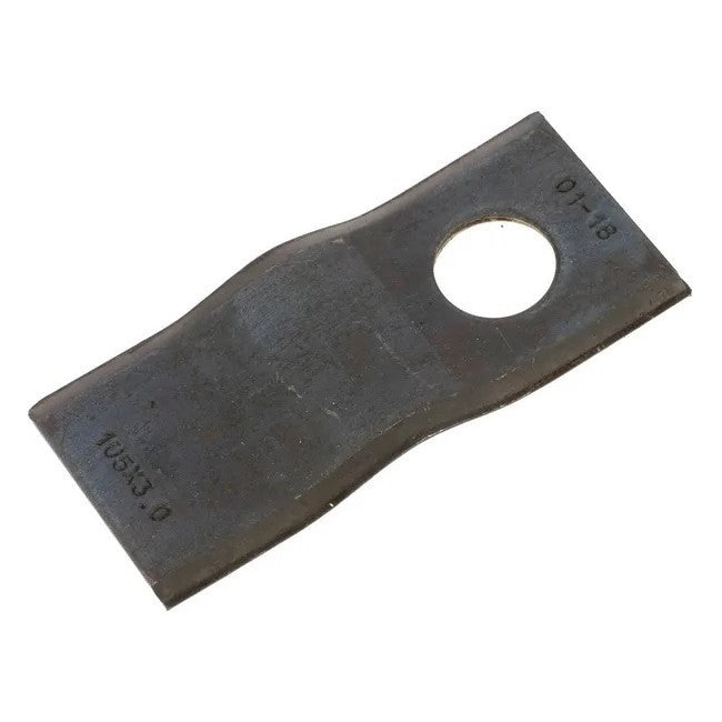 Cuțit coasă ondulată 105x47x3mm stânga dreapta lamă cositorare profesională