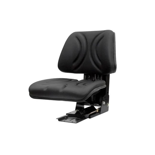 Scaun tractor vinil trapezoidal - design unic vedere frontala