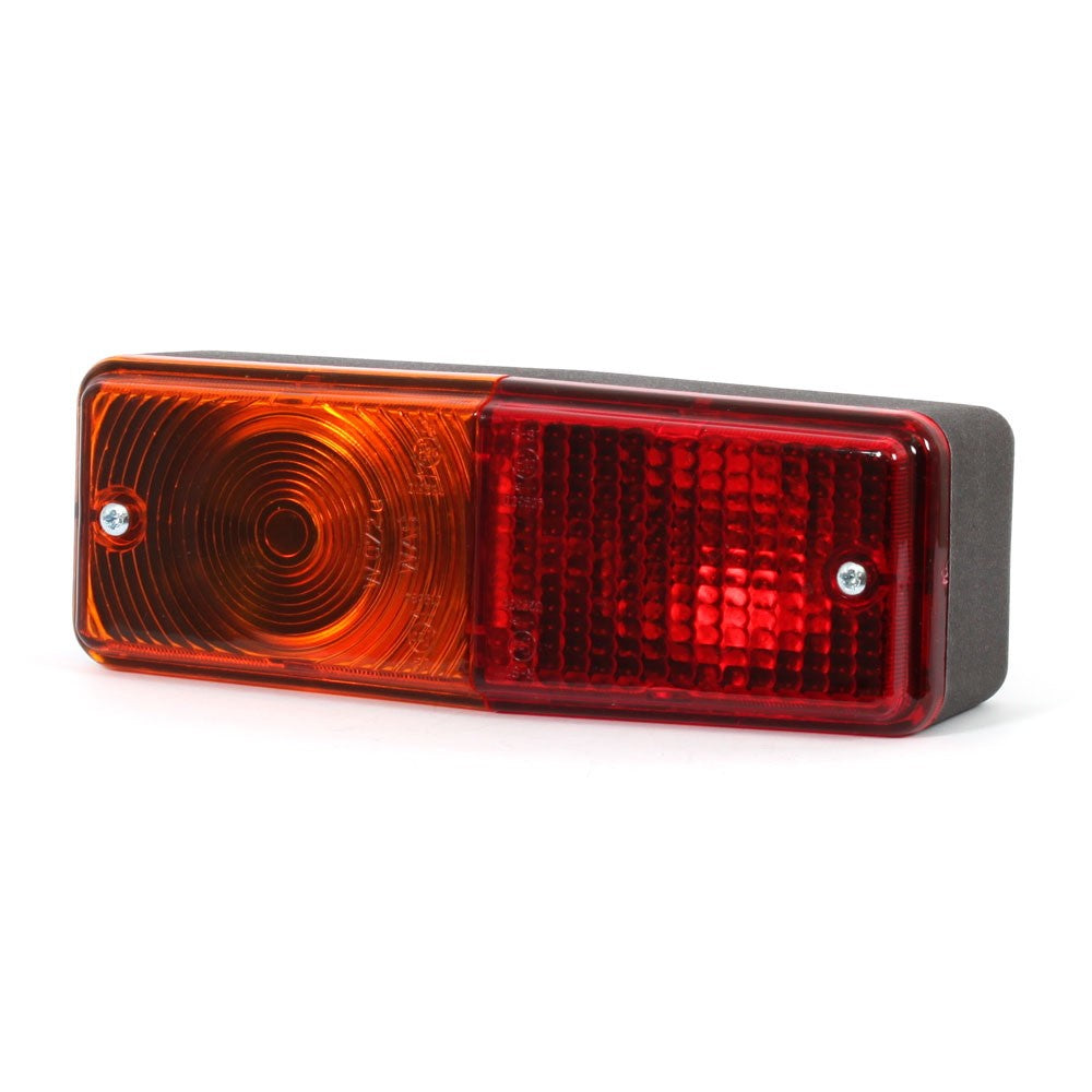 Lampă semnalizare multifuncțională dreptunghiulară 200x70mm halogen remorci