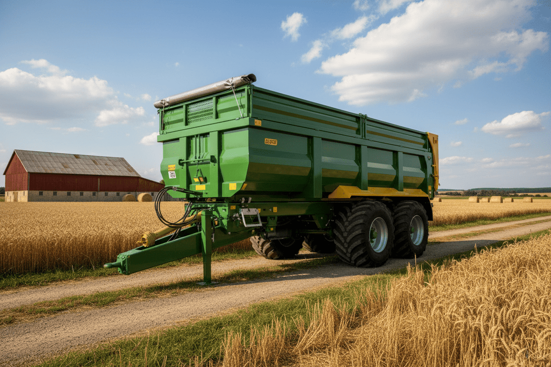 Remorcă agricolă profesională - echipament complet pentru tractoare