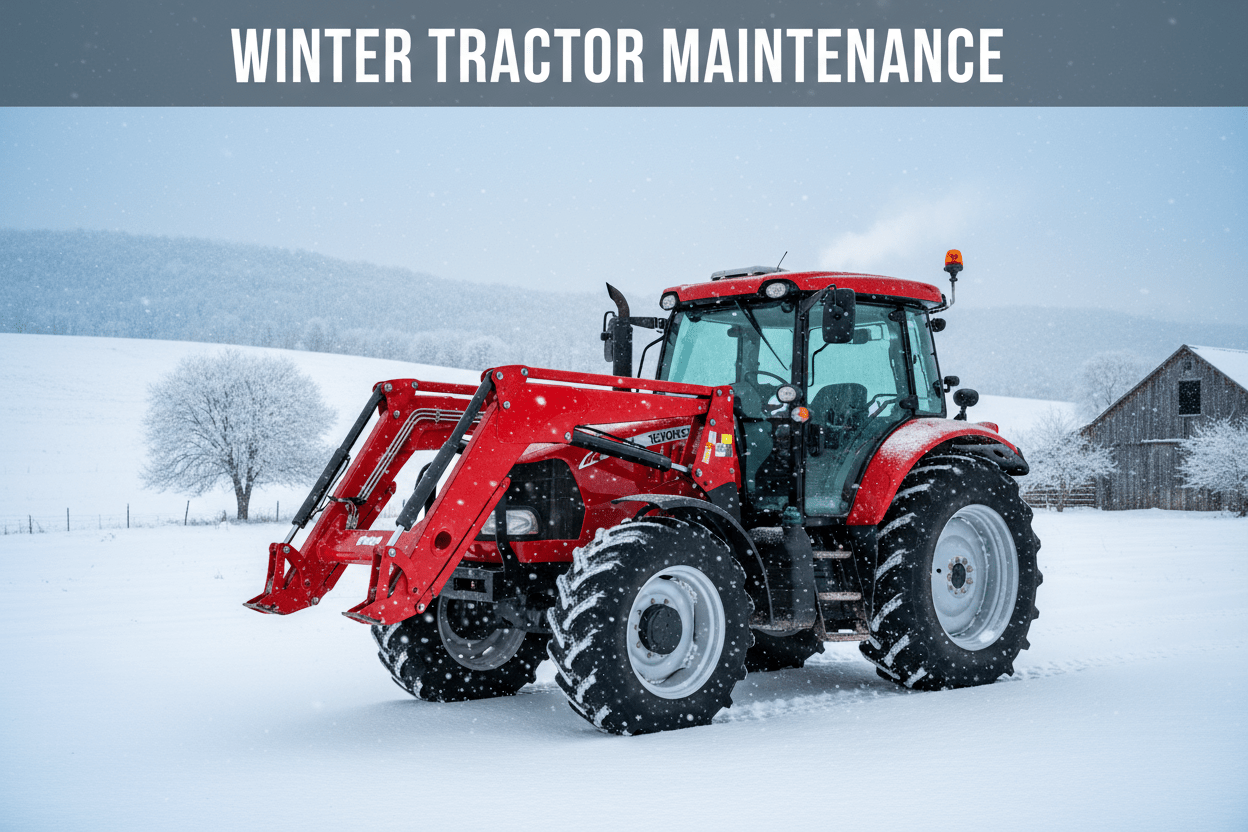 Pregătirea tractorului pentru iarnă - întreținere profesională filtre, iluminat și accesorii