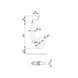 Desen tehnic roată de sprijin KNOTT TK48 48mm, cursă 220mm, lungime totală 630mm