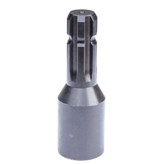 Adaptor cardan extensie Ø35→Z6 vedere laterală profil canelat 6 dinți profesional