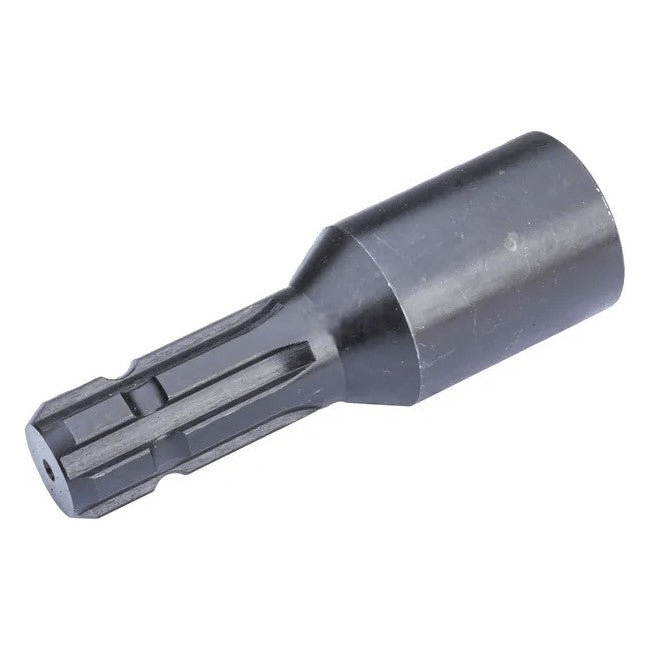 Adaptor cardan extensie Ø35→Z6 vedere izometrică detalii constructive ax canelat