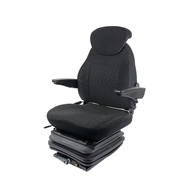 Scaun material textil cu suspensie mecanică XAB Trade pentru tractoare și utilaje agricole