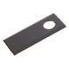 Cuțit coasă 96x40x3mm stânga dreapta lamă cositorare profesională