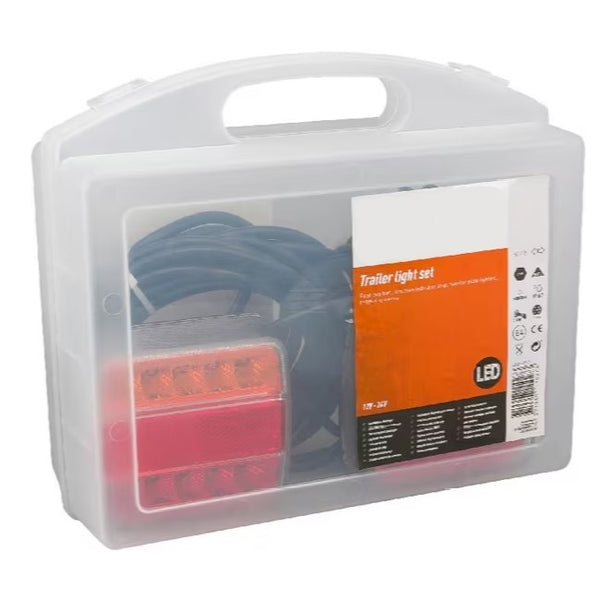 Instalare set lampi montabile LED remorci tractoare iluminare completă