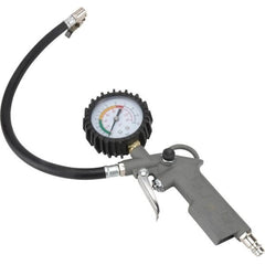 Pistol de Umflat cu Manometru Compresor - Scule Pneumatice Precizie