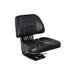 Scaun tractor robust PVC negru - vedere frontala TS21000GP