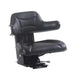 Scaun tractor universal PVC negru - vedere frontala TS22000KR