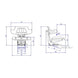 Scaun tractor profesional PVC - detaliu