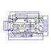 Scaun tractor profesional PVC - detaliu suspensie