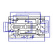 Scaun tractor profesional PVC - detaliu suspensie
