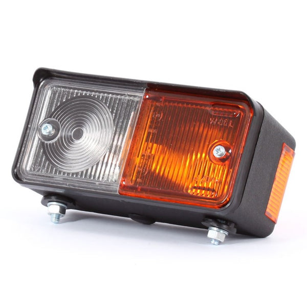 Lampă semnalizator față stânga universală 150x77mm halogen ECE pentru tractoare și camioane