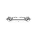 Arbore cardanic PTO 40 L=1010mm - desen tehnic cu dimensiuni
