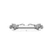 Desen tehnic arbore cardanic PTO 50 lungime 1010mm cu indicarea dimensiunii L
