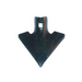 Brăzdar tip labă de gâscă 150x150x4mm universal pentru utilaje agricole și cultivatoare