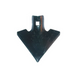 Brăzdar tip labă de gâscă 150x150x4mm universal pentru utilaje agricole și cultivatoare