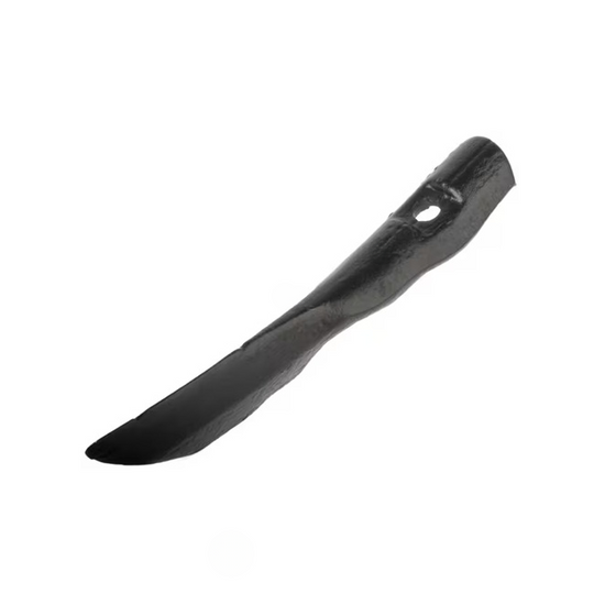 Brăzdar cultivator plat din oțel 175x40x5mm cu un orificiu de montare, vedere frontală, SKU CP505
