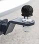 Capac protecție montat pe cârlig remorcare 50mm, instalare rapidă, protejează împotriva murdăriei și coroziunii