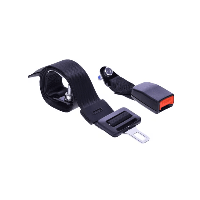 Centură de siguranță fixă 2 puncte neagră pentru scaune vehicule agricole
