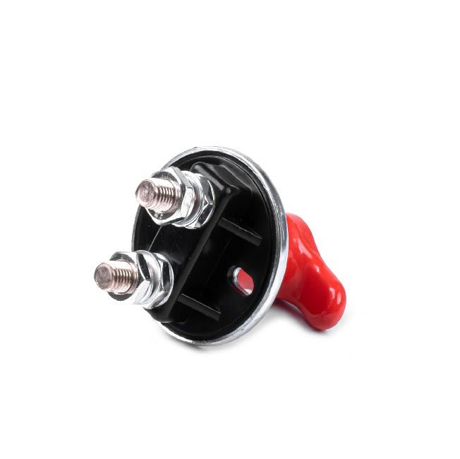 Contact general 12/24V 200A-2000A cu buton rotativ pentru deconectare rapidă, ideal pentru camioane și mașini agricole