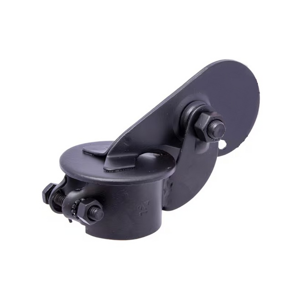 Clemă evacuare 44,5mm pentru conductă dreaptă - vedere completă cu capac rabatabil