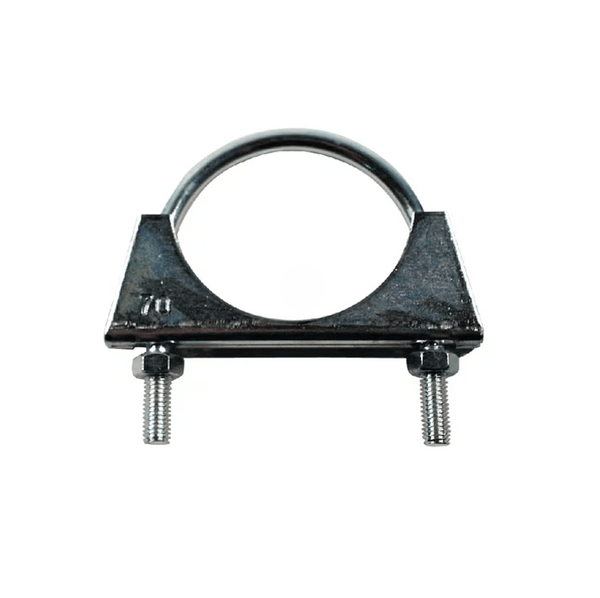 Colier tobă eșapament 65mm XAB Trade cu filet M8 pentru tractoare și utilaje agricole