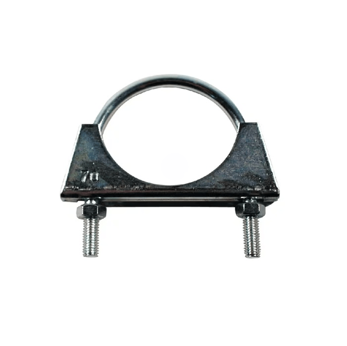 Colier tobă eșapament 50mm XAB Trade cu filet M10 pentru tractoare și utilaje agricole