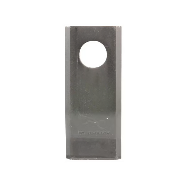 Lamă cositoare 96x40x3mm, orificiu rotund 19mm, vedere frontală
