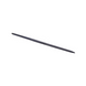 Dinte încărcător drept 35x1200mm profil stea vârf ascuțit bolt elastic 11,5mm negru FT484998KR