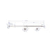 Desen tehnic dinte încărcător drept 35x1200mm - dimensiuni și specificații bolt elastic