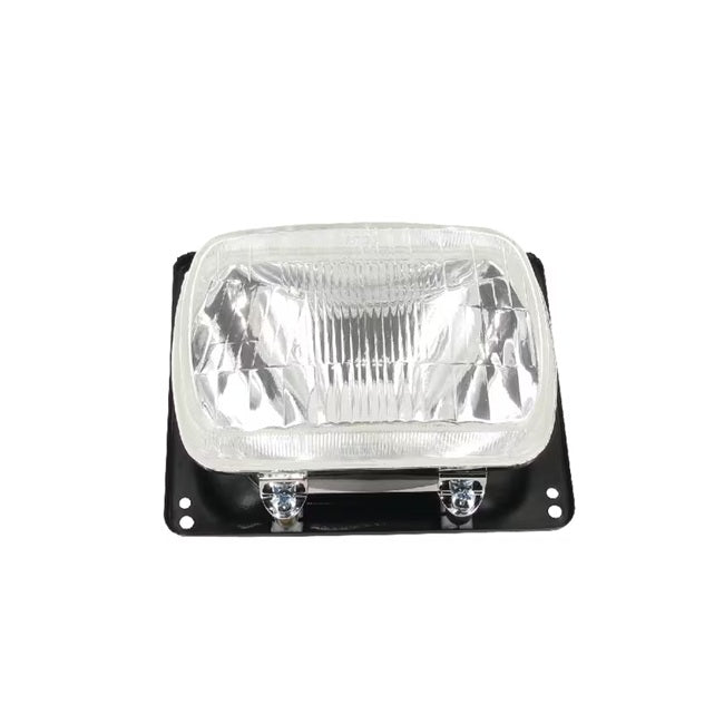 Far față halogen universal tractor cu capac cauciuc inclus - vedere frontală