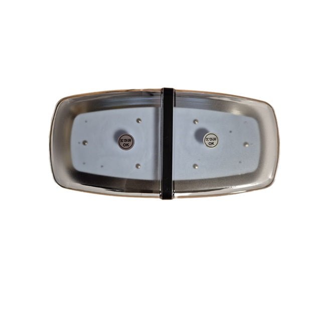 Girofar LED magnetic profesional cu 72 LED-uri și 16 funcții de iluminare, montaj rapid pe vehicule