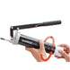 Pistol de gresat Groz 42794 sistem spin-on cartuș vacuum 413 bar extensie oțel 150mm