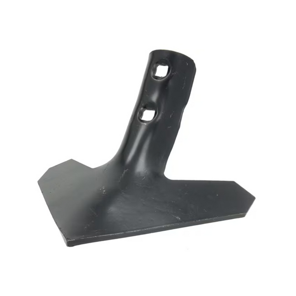 Brăzdar tip picior de gâscă 200x6 mm compatibil Köckerling cu 2 orificii de montare - vedere frontală