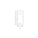 Desen tehnic lamă cositoare dreapta forma 8R 115x48x4mm orificiu rotund 19mm Claas