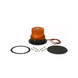 Lampă de avertizare LED portocalie 10-110V cu accesorii de montare și cabluri