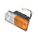 Lampă față stângă Fiat 12V halogen pentru tractoare vedere frontală