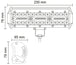 Detaliu lampă de lucru LED 180W din aluminiu turnat IP67 pentru utilaje agricole