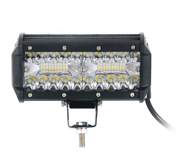 Proiector LED profesional 3600 lumeni cu 40 LED-uri și fascicul combinat pentru utilaje