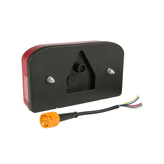 Lampă spate 12/24V cu mufă baionetă 5 pini și montare pe șurub 