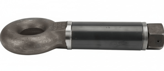 Ochet remorcare XAB Trade OTO49 - vedere laterală cu sistem de siguranță