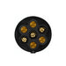 Conector electric 7 poli metal pentru remorcă, design standard montaj rapid