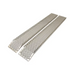 Pereche de rampe drepte din aluminiu RS15500, cu suprafață perforată antiderapantă, vedere de ansamblu